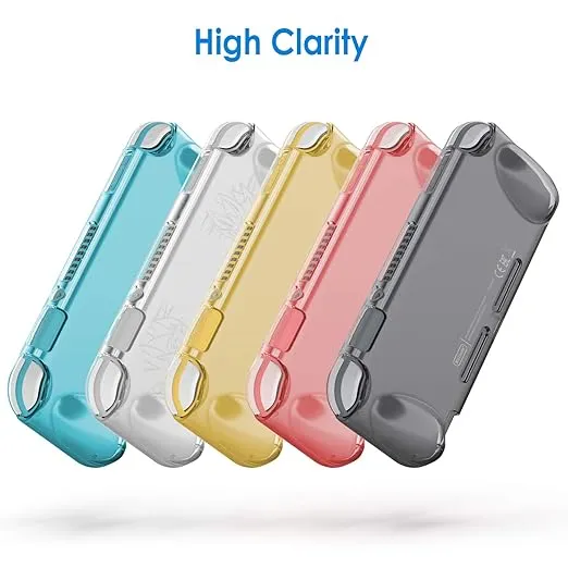 JETech Protective Case for Nintendo Switch Lite 2019, Grip Cover with Shock-Absorption and Anti-Scratch Design (Turquoise)