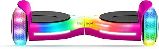 Jetson Self Balancing Hoverboard with Built in Bluetooth Speaker | Includes All Terrain Tires | LED Lights