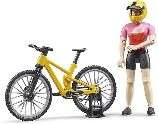 Bruder 63111 bworld Mountain Bike with Figure