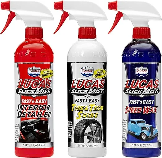 Lucas Oil 10558 Slick Mist Detailing Kit