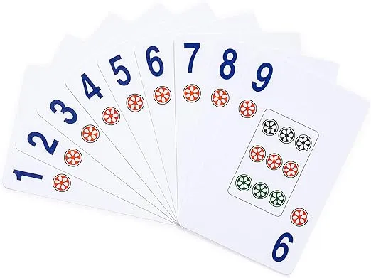 Yellow Mountain Imports American Mah Jongg (Mahjong) Playing Cards - 178 Card Set