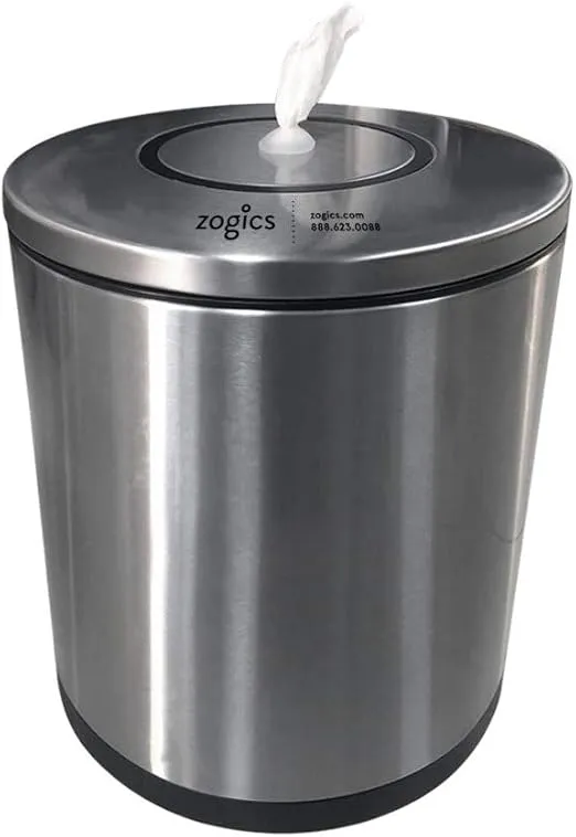 Zogics Tabletop Stainless Steel Wipe Dispenser