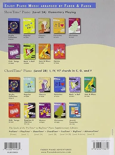 Piano Adventures - Scale and Chord Book 1 (Faber Piano Adventures)