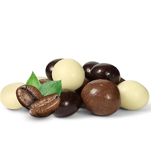 Gourmet Chocolate Covered Espresso Beans Medley by Its Delish, 1 Lb (16 Oz) Bulk Bag – Mix of Dark, Milk & White Chocolate Covered Roasted Coffee Beans | Chocolate Candy Snack | Kosher Dairy