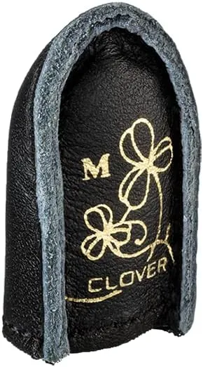 Clover Limited Edition Natural Fit Leather Thimble - Medium