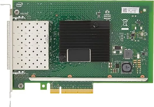 Intel Ethernet Converged X710-DA4 Network Adapter (X710DA4FH), Black, Green