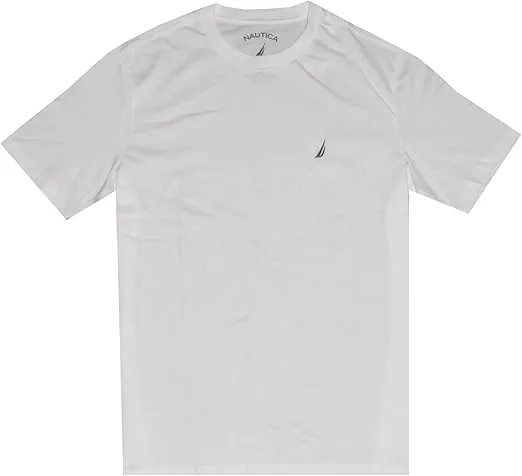 Nautica Men's Short Sleeve Solid Crew Neck T-Shirt