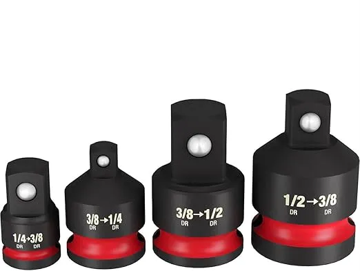 Milwaukee Adapter Set 1/4-1/2IN Drive 49-66-6742