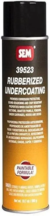 SEM 39523 Rubberized Undercoating Aerosol - 19.7 oz.