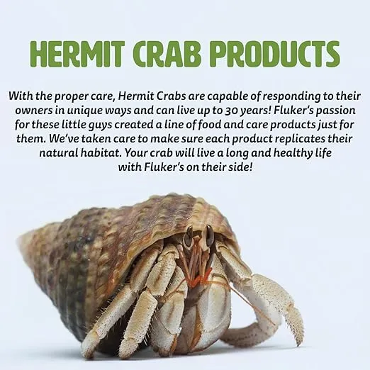 Fluker's All Natural Premium Hermit Crab Sand Substrate, Sand Mixture with Coconut Fiber, For Hermit Crab Tanks, 6 lbs.