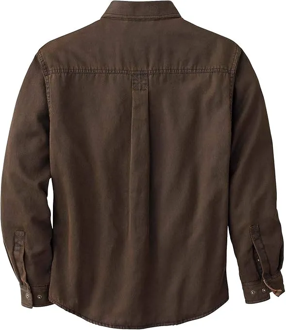 Legendary Whitetails Men's Journeyman Shirt Jacket, Flannel Lined Shacket for Men, Water-Resistant Coat Rugged Fall Clothing