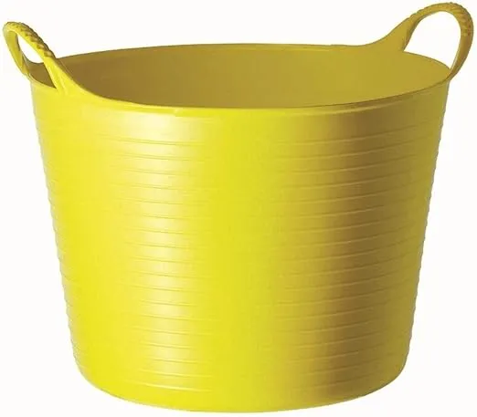 TUBTRUGS Medium 10 Tub, 6.5 Gallon, Yellow