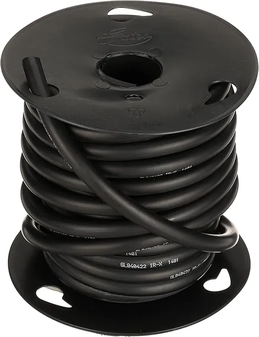 Gates 27044 Windshield Washer/Vacuum Hose-50' Length, Inner Diameter 1/4"