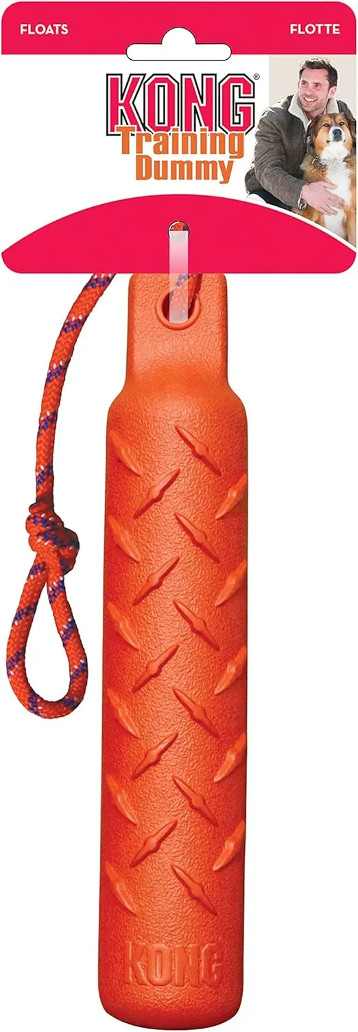 KONG - Dog Training Dummy - Floats for Water Fetch Play and Training - for Large Dogs