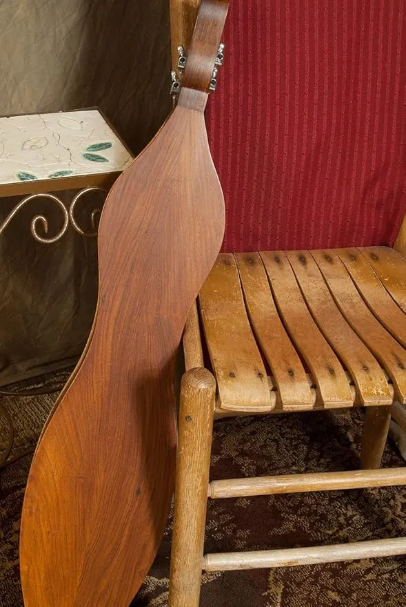 Roosebeck Grace Mountain Dulcimer 4-String Vaulted Fretboard Spruce Knotwork