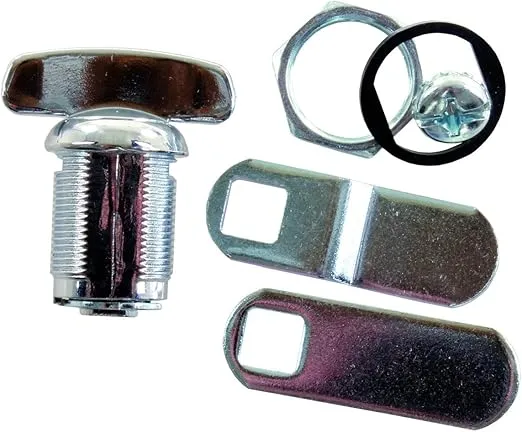 JR Products 00125 Deluxe Compartment Thumb Lock - 7/8"