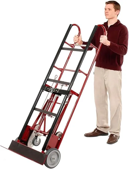 Global Industrial 4 Wheel Professional Appliance Hand Truck