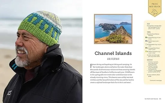 Knitting the National Parks: 63 Easy-to-Follow Designs for Beautiful Beanies Inspired by the US National Parks (Knitting Books and Patterns; Knitting Beanies)