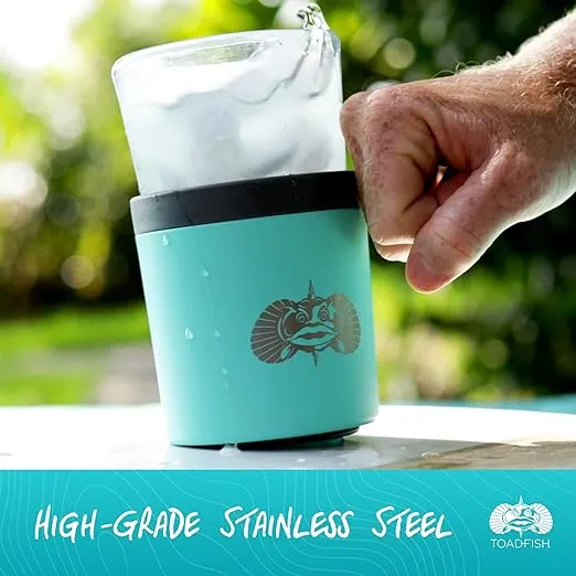 Toadfish Anchor Non-Tipping Universal Cup Holder-White