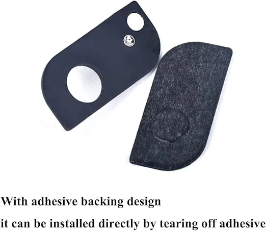 Black Stainless Steel Arrow Rest Archery RH LH Recurve Bow Arrow Rest Hunting Shooting Targeting Accessory(Pack of 3)