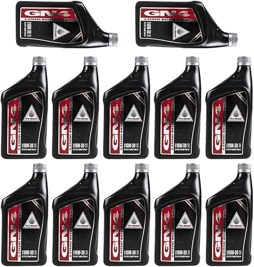New Genuine Honda GN4 10w30 ATV / UTV / Motorcycle / PWC 4-Stroke Engine Oil - 1 Case (12 Quarts)