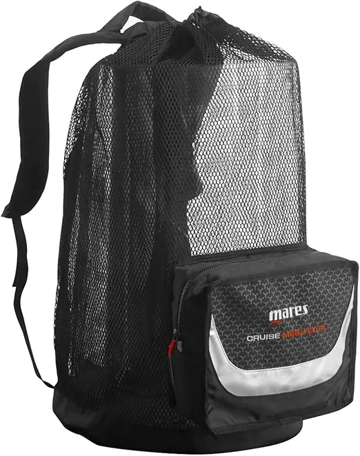 Mares Cruise Mesh Elite Backpack - Foldable Lightweight Mesh Diving Gear Sports Bag w/Drainage Hole, 114 Liter Capacity