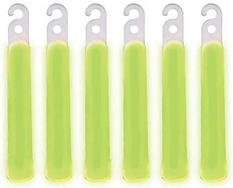 Glow Stick Kit, Green Vibrant Lights (4" , Pack of 25) - Premium Quality Long-Lasting Glow Sticks - Perfect for Parties, Events, & Emergencies