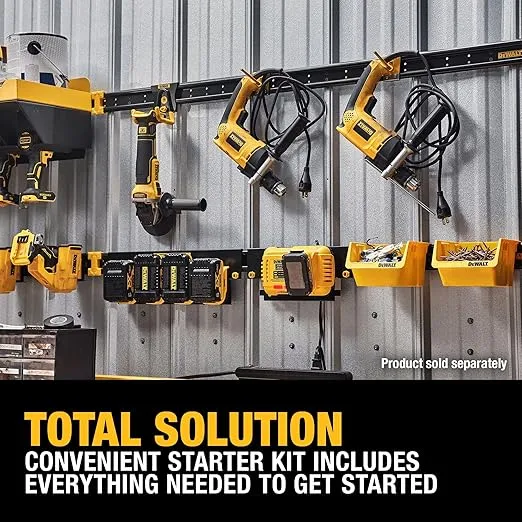 DEWALT Power Tool Organizer, 10-Piece Garage and Workshop Storage, Part of the DEWALT Storage System Lineup (DWST82825)